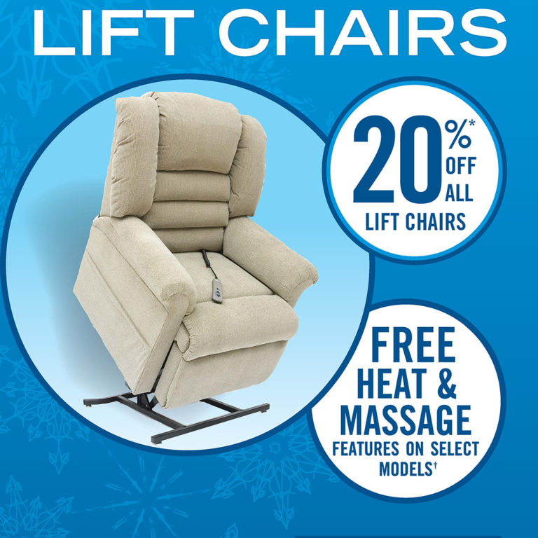 A Winter Lift Chairs Sale point-of-purchase display poster
